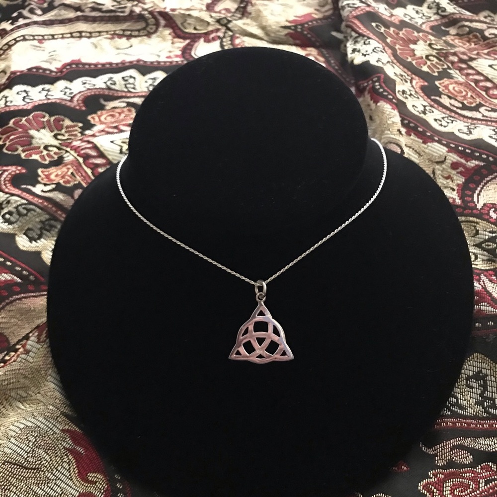Sterling Triquetra Pendant